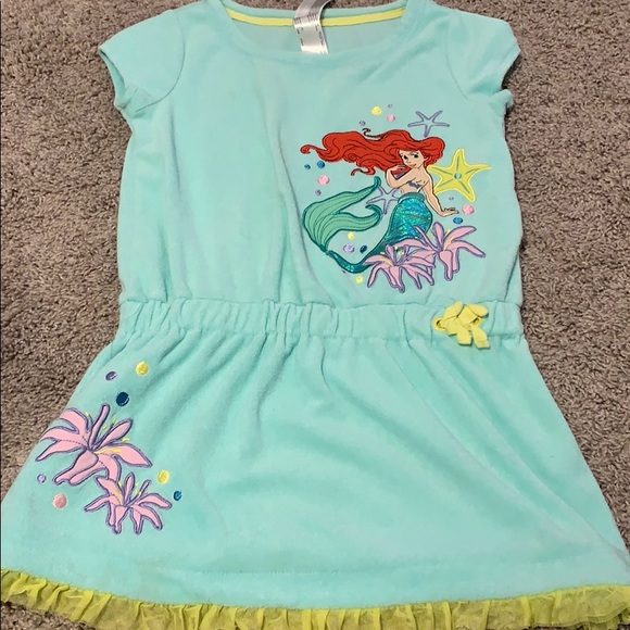 EUC Ariel the little mermaid coverup & beach bag - Picture 3 of 6
